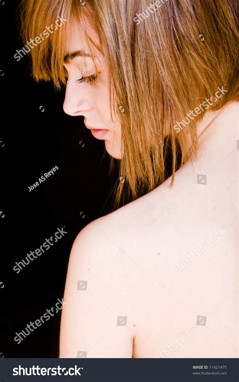 Nude Shoulder Woman Portrait Stock Photo Shutterstock