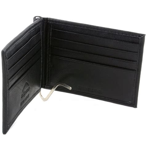 Alpine Swiss Rfid Blocking Men S Wallet Leather Front Pocket Spring