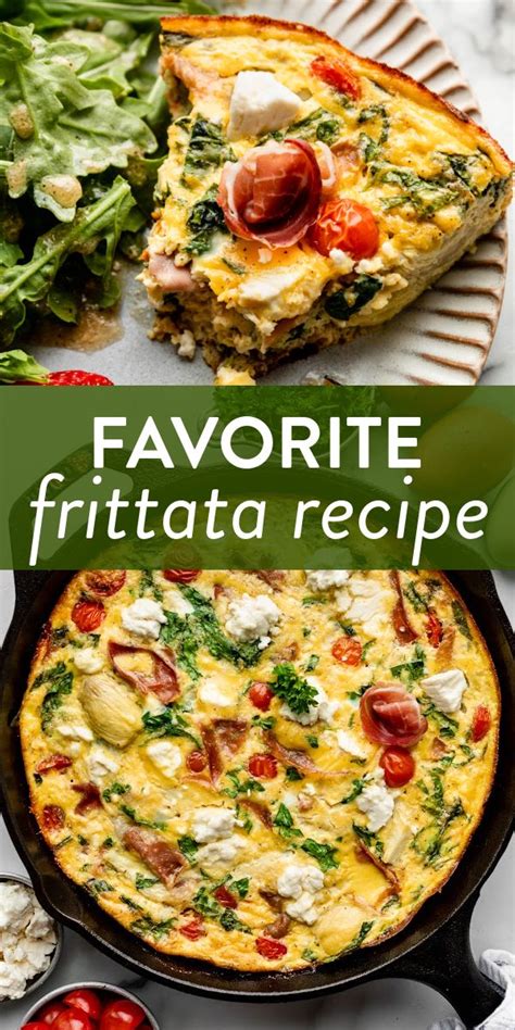 Easy Frittata Recipe And Variations Quiche Recipes Easy Frittata