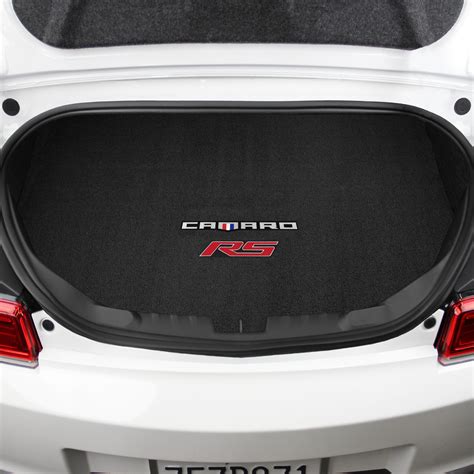 2016 2023 Camaro 6th Generation Lloyd Trunk Cargo Mat CAMARO RS Logos