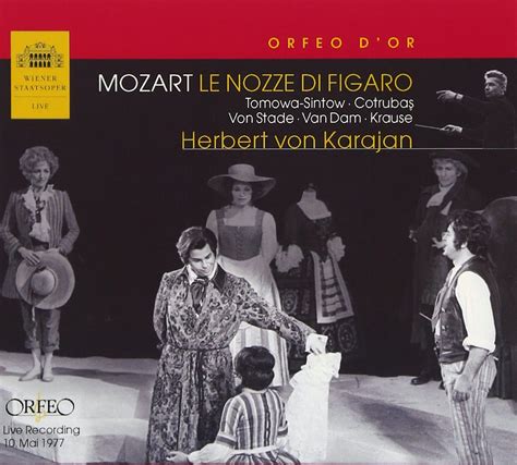 Karajan Vpo Herbert Von Karajan Mozart Le Nozze Di Figaro Cds