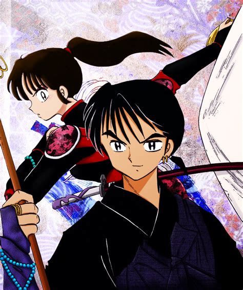 Miroku + Sango | Inuyasha, Anime, Miroku