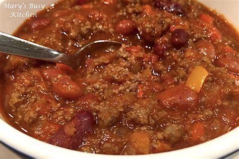 Hearty & Healthy Chili Con Carne