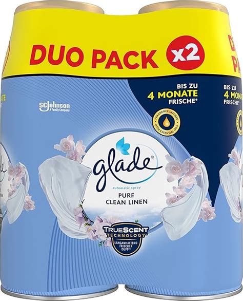 Glade Brise Automatic Spray Nachf Ller Raumduft Pure Clean Linen