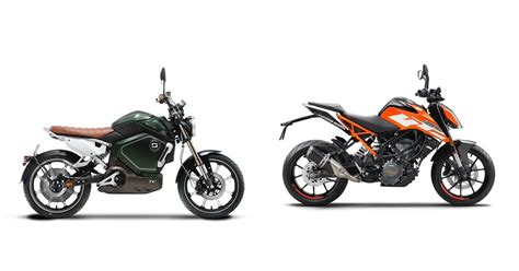 Motorrad Vergleich Super Soco TC 2019 Vs KTM 125 Duke 2020