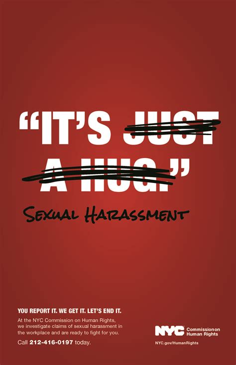 Sexual Harassment At Work Nyc Human Rights