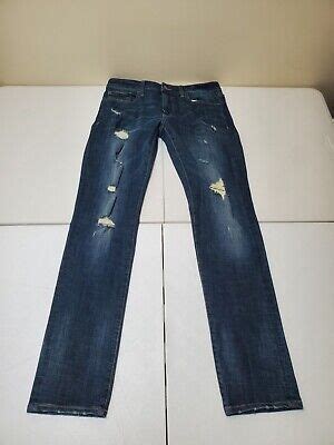 American Eagle Extreme Flex Slim Jeans Blue Ripped Men S Size 32x34 EBay