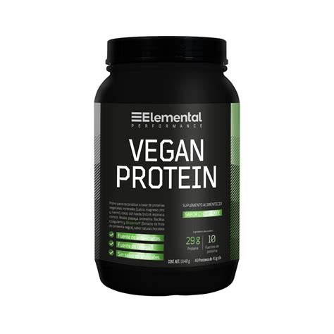 Vegan Protein Prote Na Vegana Porciones De G C U G