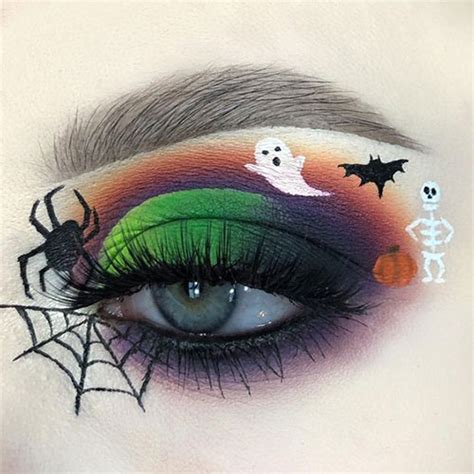 50 Best Scary And Unique Halloween Eye Makeup Looks Ideas And Trends