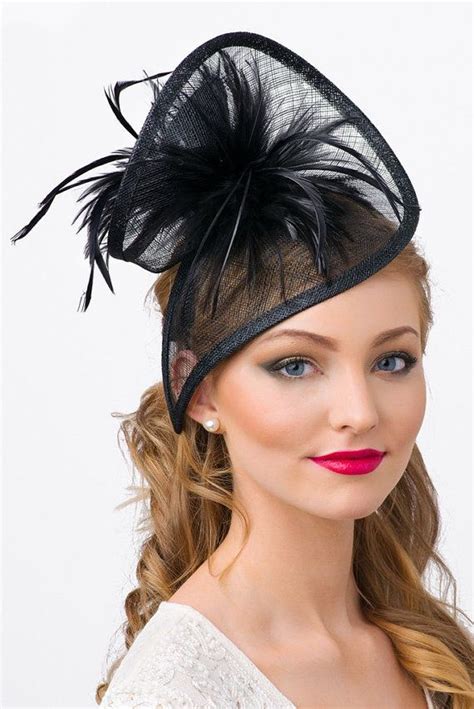 Black Twist Mesh Fascinator Victoria Black Mesh Fascinator Hat