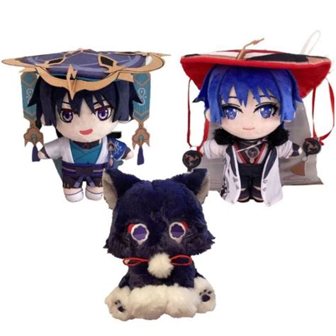 Game Genshin Impact Plush Toy Scaramouche Plush Doll Anime Kunikuzushi