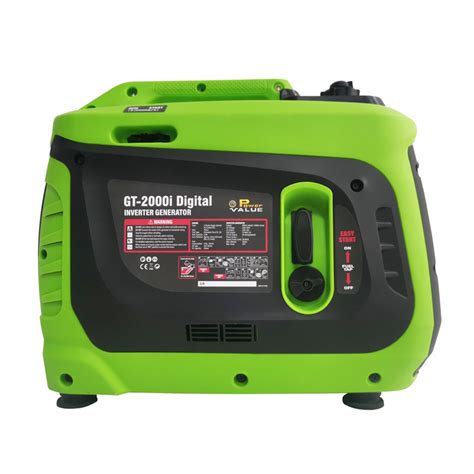 Power Value 2kw Super Silent Mini 2kw Portable Gasoline Digital Inverter Generator With