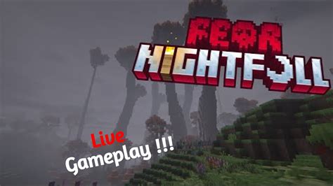 Playing The Fear Nightfall Mod Pack In Minecraft YouTube