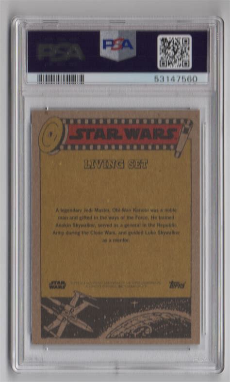 2020 Topps Star Wars Living Set 99 Obi Wan Kenobi PSA 9 MINT EBay