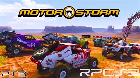 Motorstorm Rpcs3 Ps3 Emulator 1080p Pc Gameplay Youtube