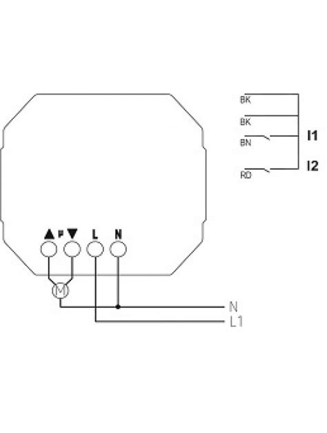 Attuatore Tapparella RF Da Incasso JU 1 RF KNX 4941650 Attuatore Per