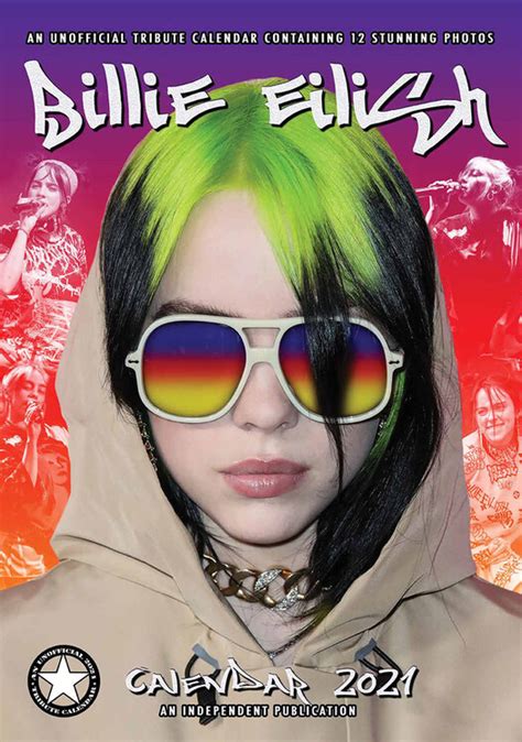 Billie Eilish Calendarios De Pared Cons Guelos En Posters Es