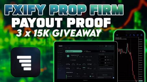 FXIFY Prop Firm Review Fast Payout 3 X 15K Giveaway YouTube