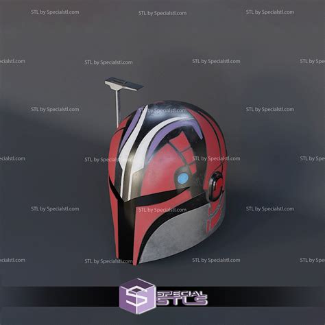 Cosplay Stl Files Sabine Wren Helmet Starwars D Printing Figurine