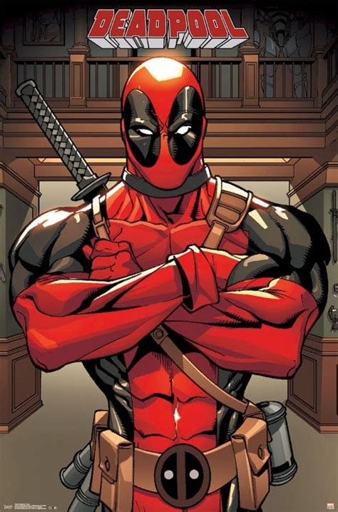 Marvel Comics Deadpool Deadpool Poster Comic Poster