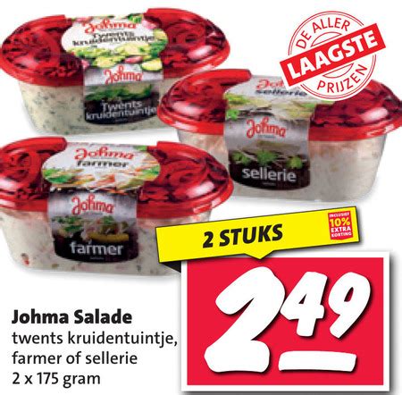 Johma Salade Folder Aanbieding Bij Nettorama Details