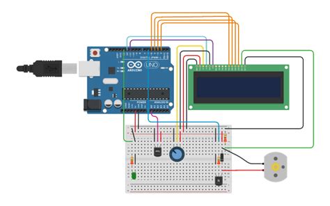 Circuit Design Temperatura Tinkercad