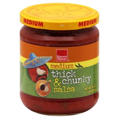 Harris Teeter® Medium Thick And Chunky Salsa 16 Oz Harris Teeter