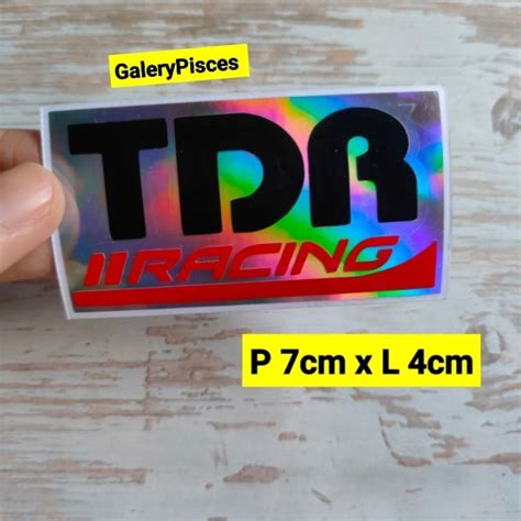 Jual Stiker Racing Motor Sticker Cutting Tdr Yss Shopee Indonesia