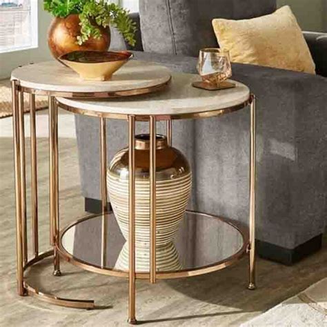 BH Engineered Tall Round Nesting Table BuildHUB