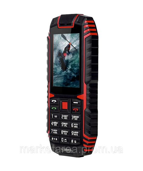 Кнопочный Телефон Влагозащищенный с Мощной Батареей Sigma Mobile X ...
