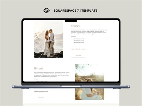 Photography Squarespace Template, Photographer Squarespace 7.1 Website ...