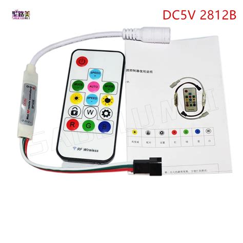 Sp E Dc V Ws B Dc V Ws Mini Digital Rgb Controlador De