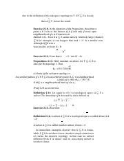 due to the definition of the subspace topology on Y.docx - due to the ...