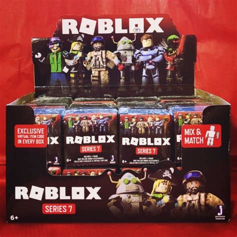 Roblox Series 7 New Mystery Box Black Cubes Kids Toys Figures Pack