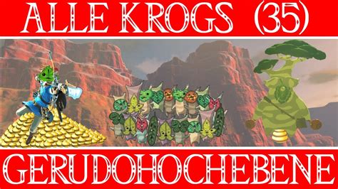 Alle Krogs 35 Gerudohochebene The Legend Of Zeda Breath Of The Wild