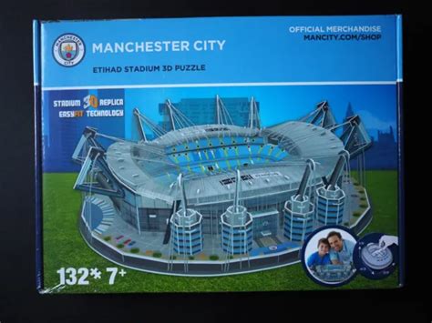 Manchester City Etihad Football Stadium D Jigsaw Puzzle Pieces