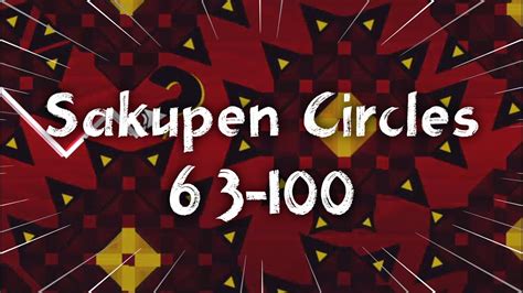 Sakupen Circles 63 100 Geometry Dash YouTube