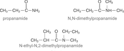 Amide Examples