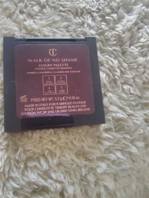 BRAND NEW CHARLOTTE Tilbury Luxury Eyeshadow Palette In Walk Of No