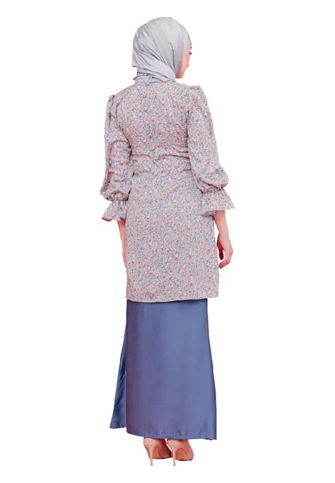 Buy Sarima Suraya Kurung Windy Blue Online Zalora Philippines