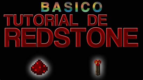 Tutorial De Redstone BÁsico Youtube