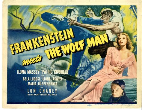 Frankenstein Meets The Wolf Man 1943 Issue 1 Posters Details