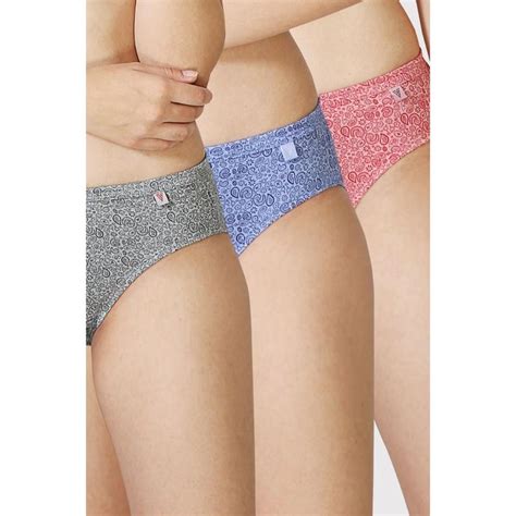 Buy Van Heusen Women Pack Of 3 Antibacterial Flexi Stretch Bikini