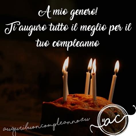 Frasi di auguri di compleanno per il genero le più belle e divertenti