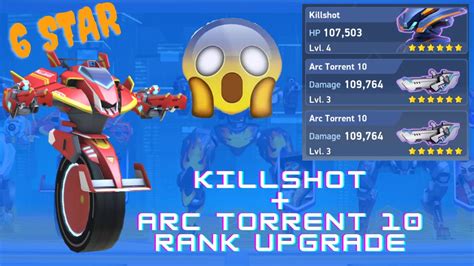 Killshot And Arc Torrent Rank Upgrade To 6 Stars Killshot S Gameplay