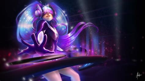 Sona League Of Legends Dj Sona Wallpaper Dj Sona Wallpaperuse