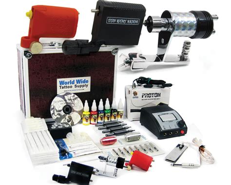 Rotary Tattoo Kit Apprentice Tattoo Kit With Case Tattoo Kits