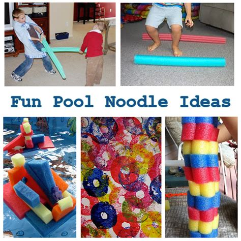 Play Ideas With Pool Noodles Light Sabers