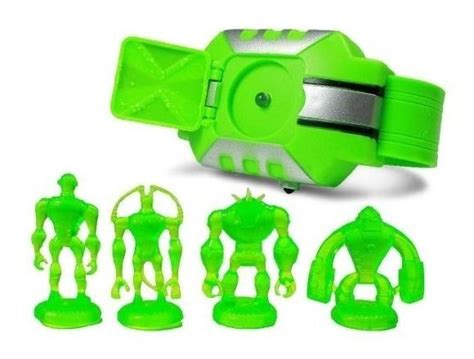 Rel Gio Ben Som Luz Mais Bonecos Omnitrix Mod Action Figures