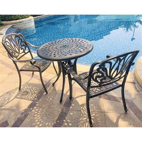 Bloomsbury Market Akshara 6 Person Rectangular Outdoor Dining Set